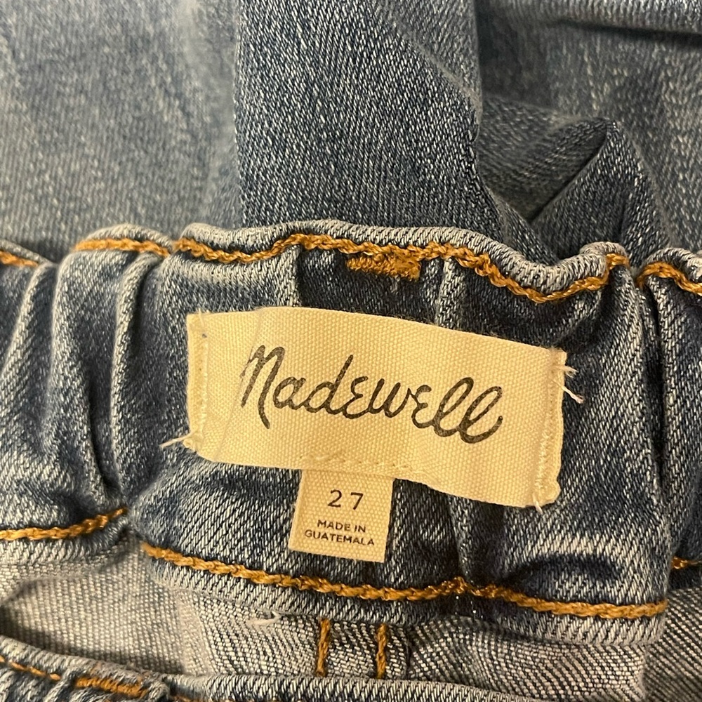 Madewell wide leg jeans